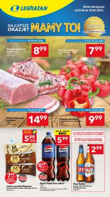 LEWIATAN - gazetka promocyjna Mamy TO w Lewiatanie – woj. opolskie od wtorku 02.06 do środy 10.06