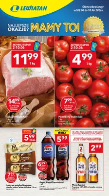 LEWIATAN - gazetka promocyjna Mamy TO w Lewiatanie – woj. podkarpackie od wtorku 02.06 do środy 10.06