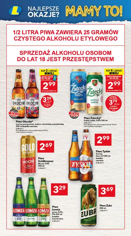LEWIATAN - gazetka promocyjna Mamy TO w Lewiatanie – woj. podkarpackie od wtorku 02.06 do środy 10.06 - strona 14