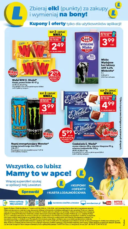 LEWIATAN - gazetka promocyjna Mamy TO w Lewiatanie – woj. podlaskie od wtorku 02.06 do środy 10.06 - strona 16
