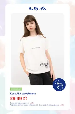 5.10.15 - gazetka promocyjna Wyprzedaż do -50% dla dziewczynek od poniedziałku 01.06  - strona 3