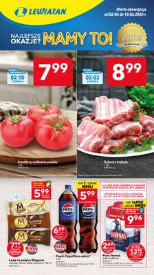 LEWIATAN - gazetka promocyjna Mamy TO w Lewiatanie – woj. śląskie od wtorku 02.06 do środy 10.06