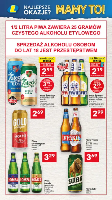 LEWIATAN - gazetka promocyjna Mamy TO w Lewiatanie – woj. wielkopolskie od wtorku 02.06 do środy 10.06 - strona 14