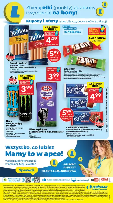LEWIATAN - gazetka promocyjna Mamy TO w Lewiatanie – Zachód od wtorku 02.06 do środy 10.06 - strona 16