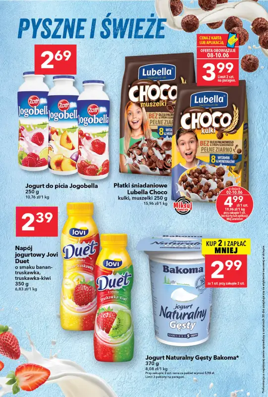 LEWIATAN - gazetka promocyjna Mamy TO w Lewiatanie – Żory od wtorku 02.06 do środy 10.06 - strona 8