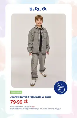 5.10.15 - gazetka promocyjna Wyprzedaż do -50% dla chłopców od poniedziałku 01.06  - strona 8