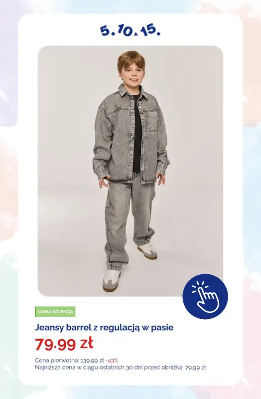 5.10.15 - gazetka promocyjna Wyprzedaż do -50% dla chłopców od poniedziałku 01.06  - strona 8
