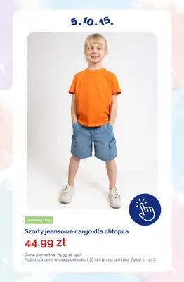 5.10.15 - gazetka promocyjna Wyprzedaż do -50% dla chłopców od poniedziałku 01.06  - strona 3