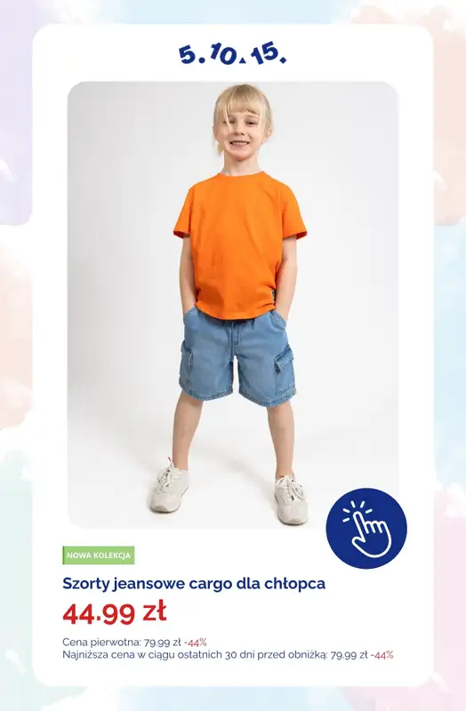 5.10.15 - gazetka promocyjna Wyprzedaż do -50% dla chłopców od poniedziałku 01.06  - strona 3