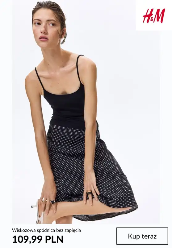 H&M - gazetka promocyjna Spódnice na lato od poniedziałku 01.06  - strona 12