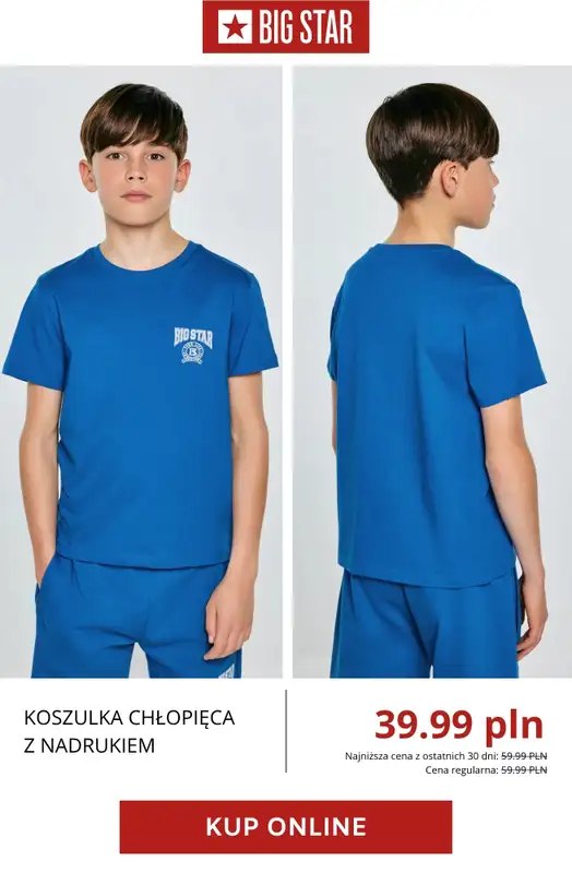 BIG STAR - gazetka promocyjna Mid Season SALE do -50% dla dzieci od poniedziałku 01.06  - strona 5