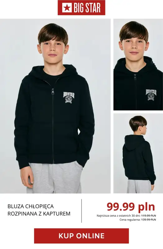 BIG STAR - gazetka promocyjna Mid Season SALE do -50% dla dzieci od poniedziałku 01.06  - strona 11