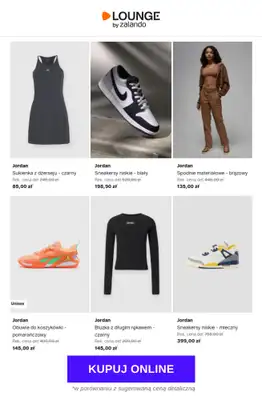Lounge by Zalando - gazetka promocyjna Specjalne okazje: Jordan od poniedziałku 01.06 do środy 03.06 - strona 10