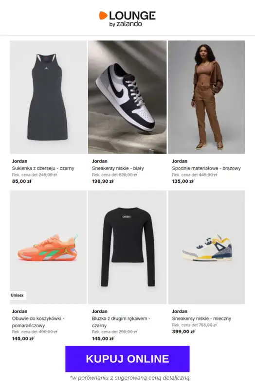 Lounge by Zalando - gazetka promocyjna Specjalne okazje: Jordan od poniedziałku 01.06 do środy 03.06 - strona 10