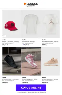 Lounge by Zalando - gazetka promocyjna Specjalne okazje: Jordan od poniedziałku 01.06 do środy 03.06 - strona 2
