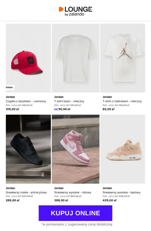 Lounge by Zalando - gazetka promocyjna Specjalne okazje: Jordan od poniedziałku 01.06 do środy 03.06 - strona 2