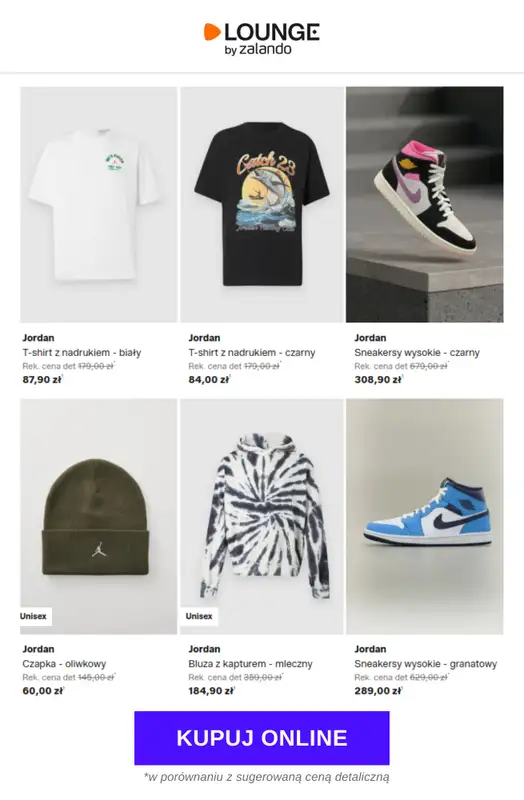 Lounge by Zalando - gazetka promocyjna Specjalne okazje: Jordan od poniedziałku 01.06 do środy 03.06 - strona 5