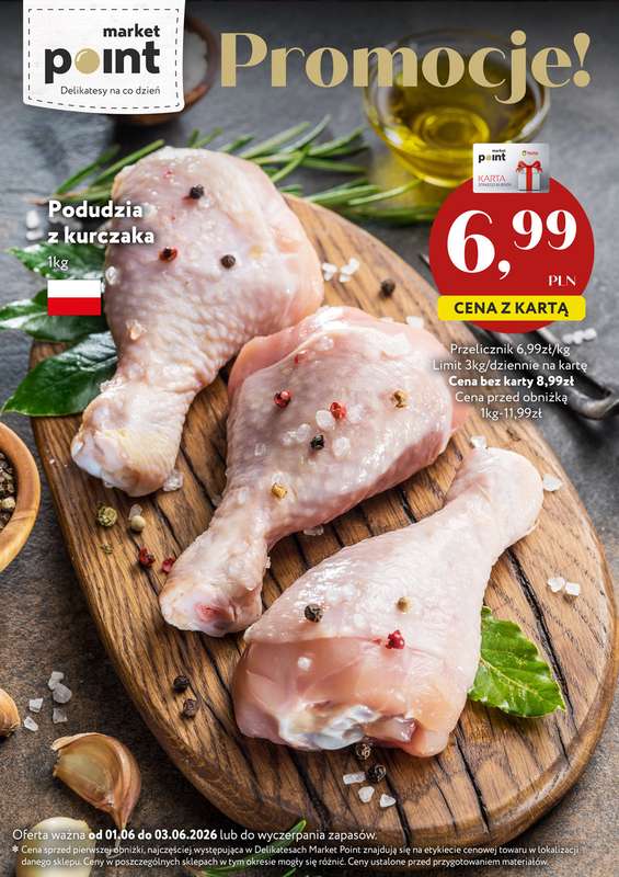 Market Point - gazetka promocyjna Ulotki promocyjne od poniedziałku 01.06 do środy 03.06 - strona 2