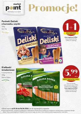 Market Point - gazetka promocyjna Ulotki promocyjne od poniedziałku 01.06 do środy 03.06 - strona 4