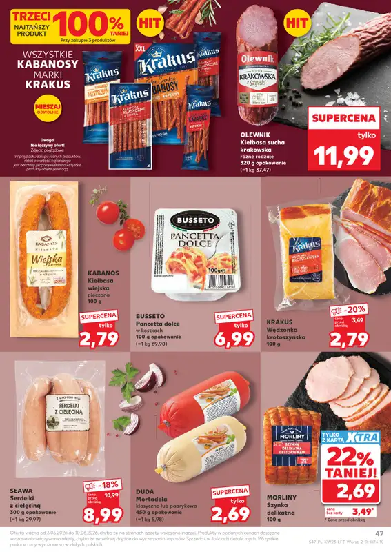 Kaufland - gazetka promocyjna Gazetka Tygodnia od środy 03.06 do środy 10.06 - strona 47