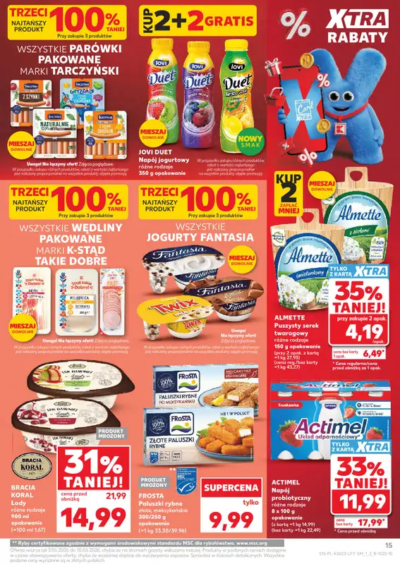 Kaufland - gazetka promocyjna Gazetka Tygodnia od środy 03.06 do środy 10.06 - strona 15
