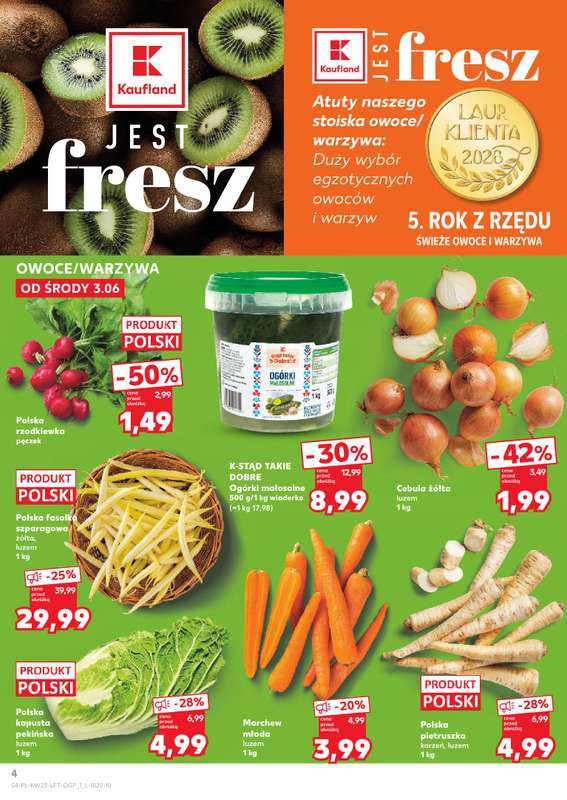 Kaufland - gazetka promocyjna Gazetka Tygodnia od środy 03.06 do środy 10.06 - strona 4