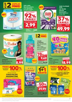 Kaufland - gazetka promocyjna Gazetka Tygodnia od środy 03.06 do środy 10.06 - strona 67
