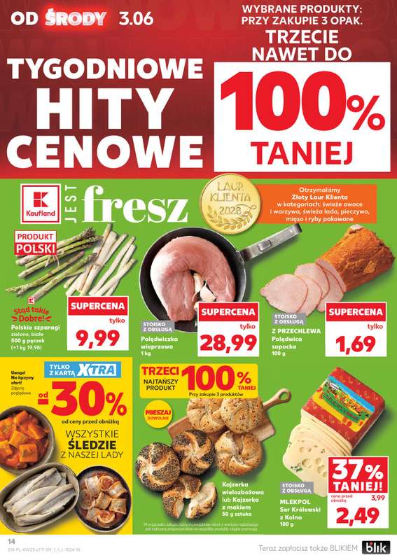 Kaufland - gazetka promocyjna Gazetka Tygodnia od środy 03.06 do środy 10.06 - strona 14