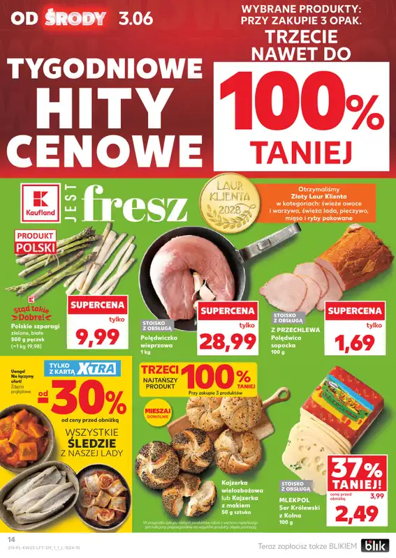Kaufland - gazetka promocyjna Gazetka Tygodnia od środy 03.06 do środy 10.06 - strona 14