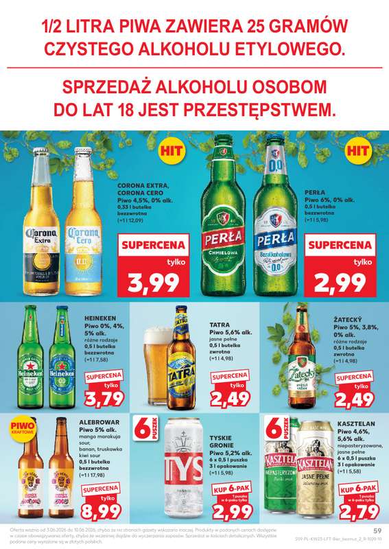 Kaufland - gazetka promocyjna Gazetka Tygodnia od środy 03.06 do środy 10.06 - strona 59