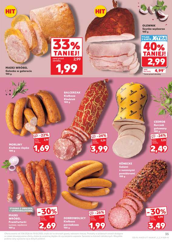 Kaufland - gazetka promocyjna Gazetka Tygodnia od środy 03.06 do środy 10.06 - strona 35