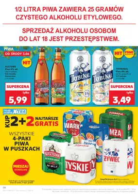 Kaufland - gazetka promocyjna Gazetka Tygodnia od środy 03.06 do środy 10.06 - strona 58