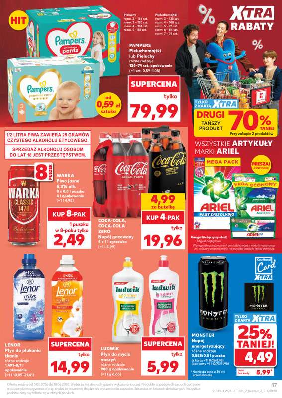 Kaufland - gazetka promocyjna Gazetka Tygodnia od środy 03.06 do środy 10.06 - strona 17