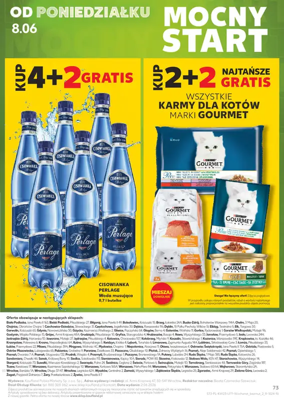 Kaufland - gazetka promocyjna Gazetka Tygodnia od środy 03.06 do środy 10.06 - strona 73