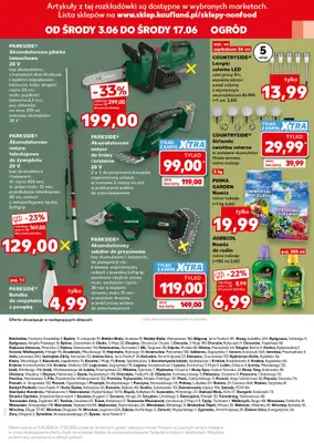Kaufland - gazetka promocyjna Oferta Kaufland - Non Food  do środy 17.06 - strona 19