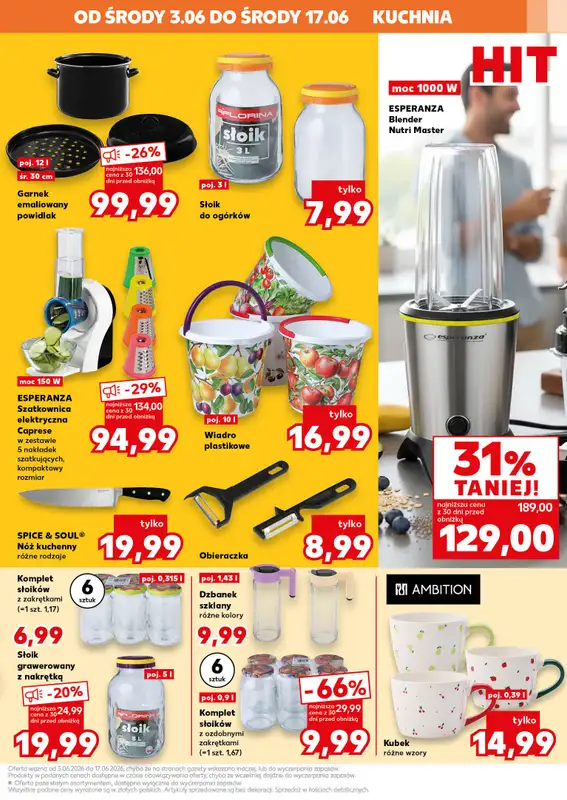 Kaufland - gazetka promocyjna Oferta Kaufland - Non Food  do środy 17.06 - strona 13