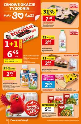 Auchan - gazetka promocyjna 30 Lat Supermarket Auchan  do środy 10.06 - strona 6