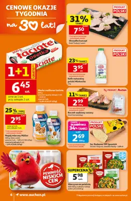 Auchan - gazetka promocyjna 30 Lat Supermarket Auchan od piątku 05.06 do środy 10.06 - strona 6