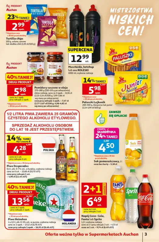 Auchan - gazetka promocyjna 30 Lat Supermarket Auchan   - strona 3