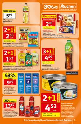 Auchan - gazetka promocyjna 30 Lat Supermarket Auchan od piątku 05.06 do środy 10.06 - strona 7