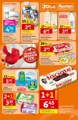 Auchan - gazetka promocyjna 30 Lat Hipermarket Auchan od piątku 05.06 do środy 10.06 - strona 23
