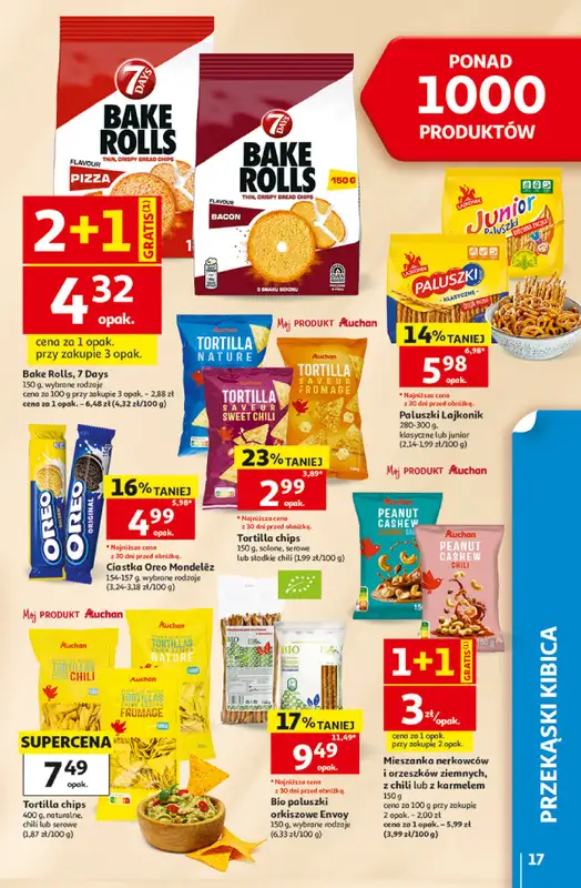Auchan - gazetka promocyjna 30 Lat Hipermarket Auchan od piątku 05.06 do środy 10.06 - strona 17