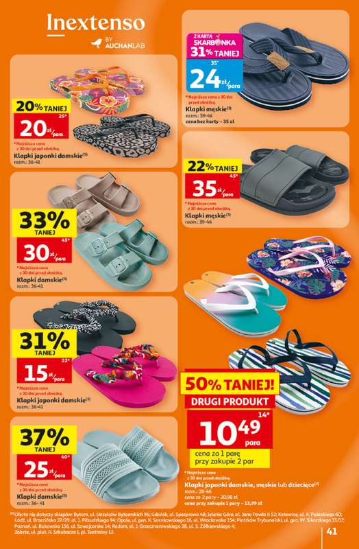 Auchan - gazetka promocyjna 30 Lat Hipermarket Auchan od piątku 05.06 do środy 10.06 - strona 41