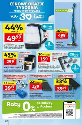 Auchan - gazetka promocyjna 30 Lat Hipermarket Auchan od piątku 05.06 do środy 10.06 - strona 42