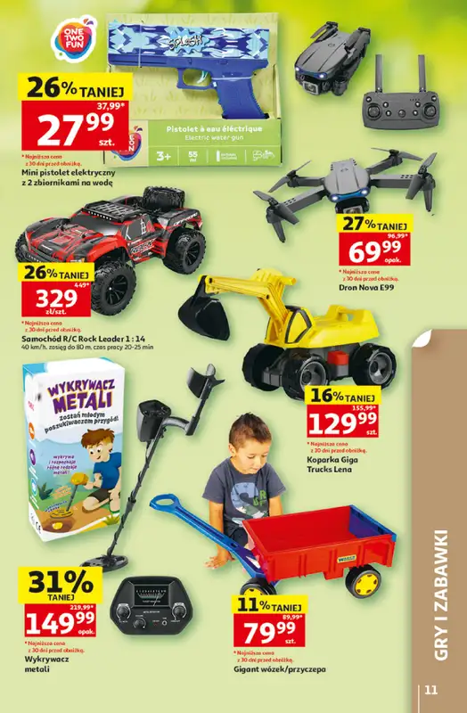 Auchan - gazetka promocyjna 30 Lat Hipermarket Auchan od piątku 05.06 do środy 10.06 - strona 11