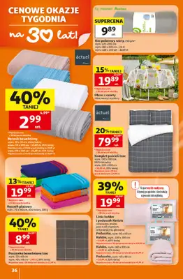 Auchan - gazetka promocyjna 30 Lat Hipermarket Auchan od piątku 05.06 do środy 10.06 - strona 36