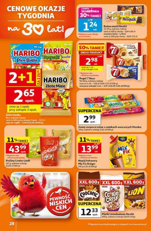 Auchan - gazetka promocyjna 30 Lat Hipermarket Auchan od piątku 05.06 do środy 10.06 - strona 28