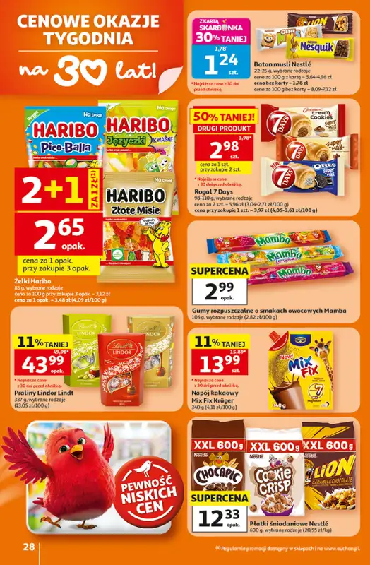 Auchan - gazetka promocyjna 30 Lat Hipermarket Auchan od piątku 05.06 do środy 10.06 - strona 28