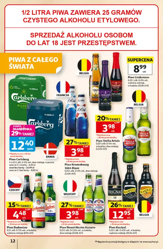 Auchan - gazetka promocyjna 30 Lat Hipermarket Auchan od piątku 05.06 do środy 10.06 - strona 12