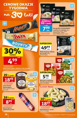 Auchan - gazetka promocyjna 30 Lat Hipermarket Auchan od piątku 05.06 do środy 10.06 - strona 26
